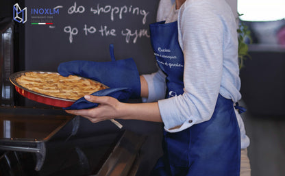 Apron, Pot Holder and Glove In The Kitchen with Inoxlm