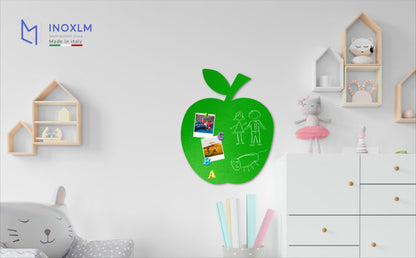 Magnetic Steel Whiteboard, Apple Shape