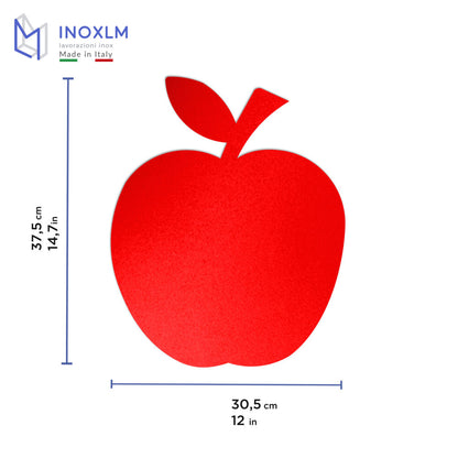 Magnetic Steel Whiteboard, Apple Shape