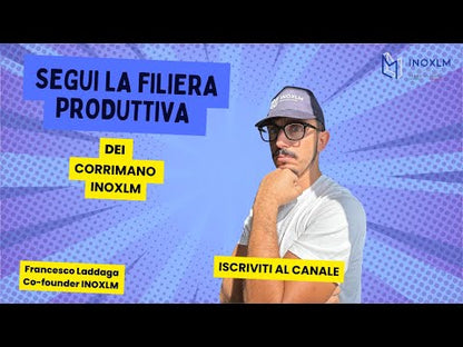 Corrimano tondo Ø 33,7 mm in acciaio verniciato Nero