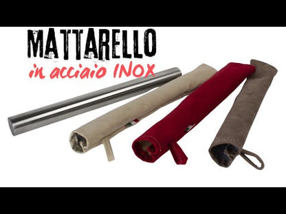 Mattarello in Acciaio Inox per Pasta di Zucchero, Per Impasti